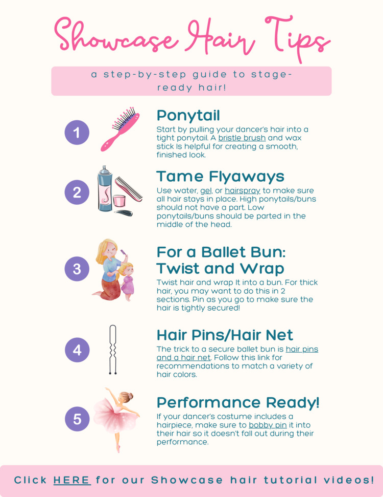 Showcase Hair Tips